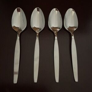 Oneida Community FROSTFIRE Teaspoons (Set of 4) Stainless 6"